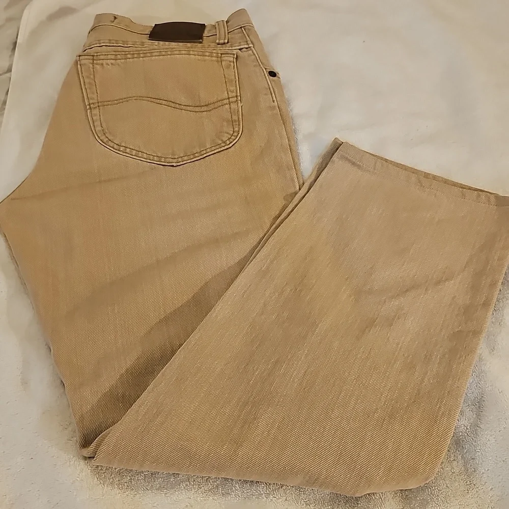 Lee Men's Regular Fit 5 Pocket Button Zip CLosure 33